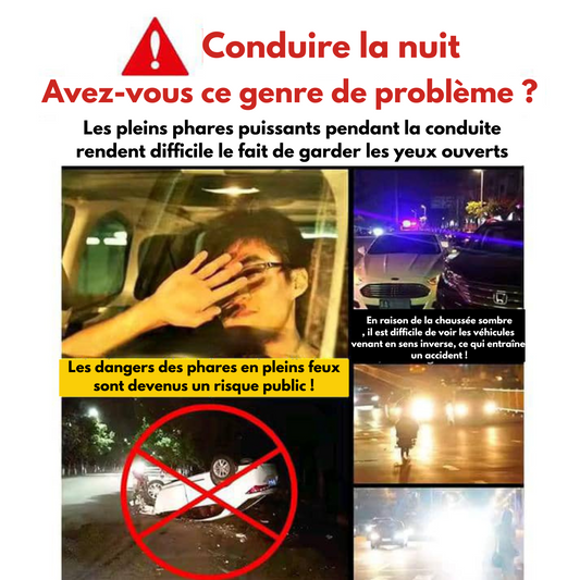 LUNETTE DE CONDUITE ANTI-EBLOUISSEMENT HD VISION
