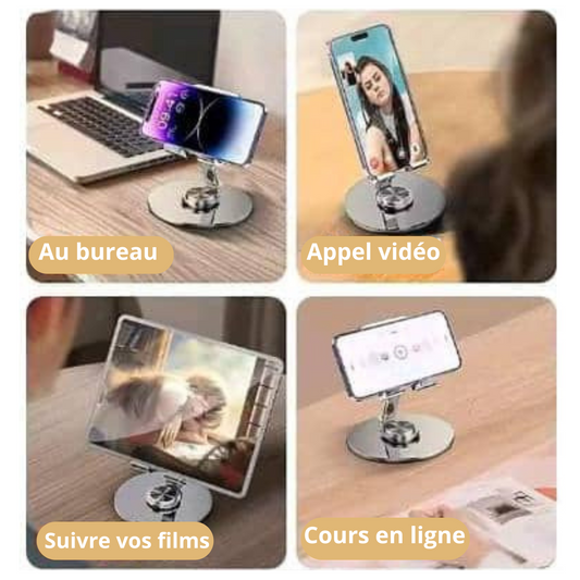 𝗦𝘂𝗽𝗽𝗼𝗿𝘁 𝗠é𝘁𝗮𝗹𝗹𝗶𝗾𝘂𝗲 𝗥𝗼𝘁𝗮𝘁𝗶𝗳 360°