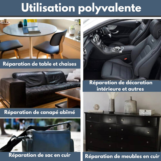 Rouleau De Cuir Auto-Adhésif "50 CM X 137 CM"