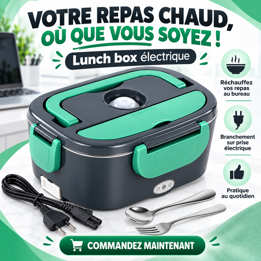 Boite à repas chauffante 🔥