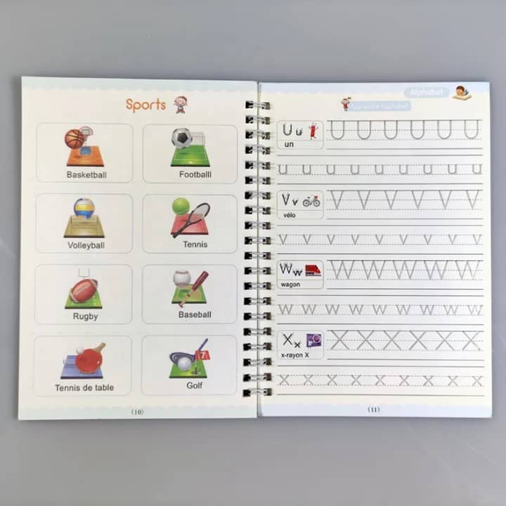 Kit De Cahier 📚 D'apprentissage Pour Enfant ✍🏾️