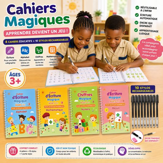 Kit De Cahier 📚 D'apprentissage Pour Enfant ✍🏾️