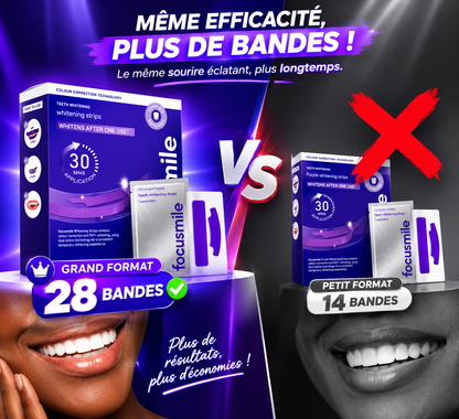 Bandes dentaires 🦷 Ultra-violet 🟣 (V34)