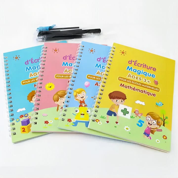 Kit De Cahier 📚 D'apprentissage Pour Enfant ✍🏾️