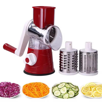 Trancheuse Manuelle Rotative De Cuisine 3 En 1.