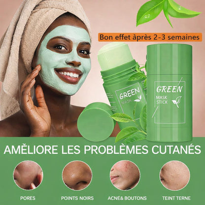 🍃Masque Purifiant De Visage à l'Argile Verte