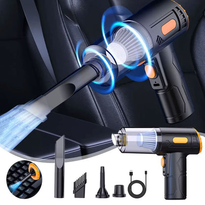 Aspirateur à Main sans Fil 4 en 1 💨🔫